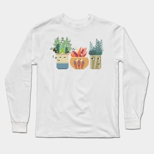 Pot Plants Long Sleeve T-Shirt